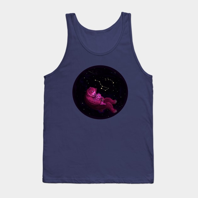 Ursa Minor and Ursa Major Tank Top by Darth Tuba